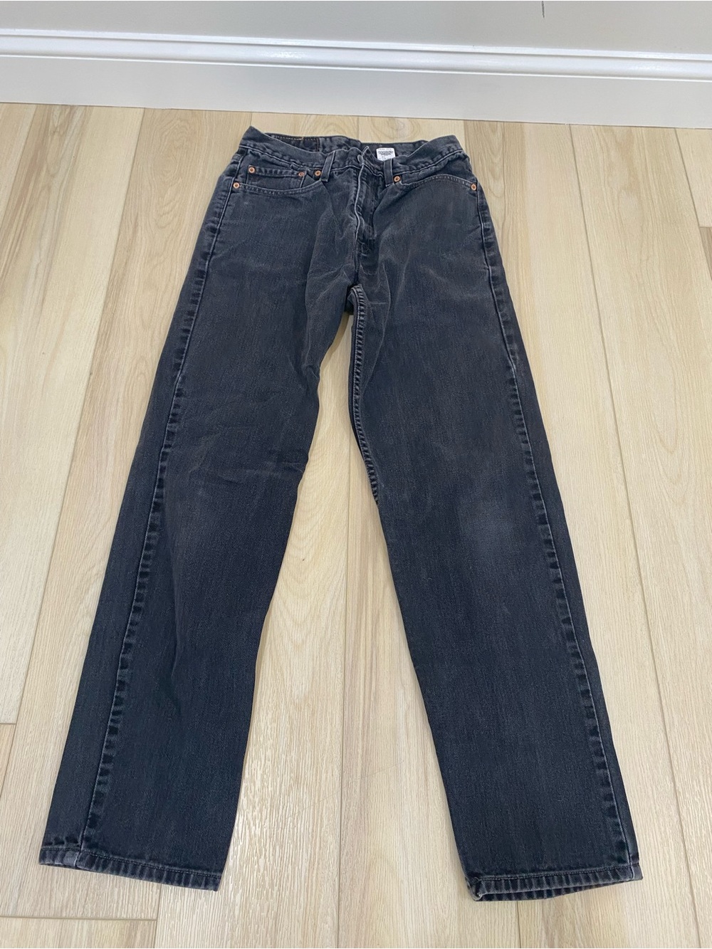 Vintage Levis 550 Mens Jeans Size 32x34 Black Relaxed Fit (30x32)